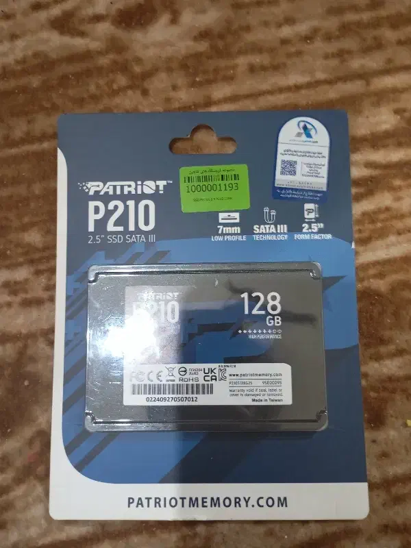 hard SSD 128gigpatriot|قطعات و لوازم جانبی رایانه|تبریز, |دیوار