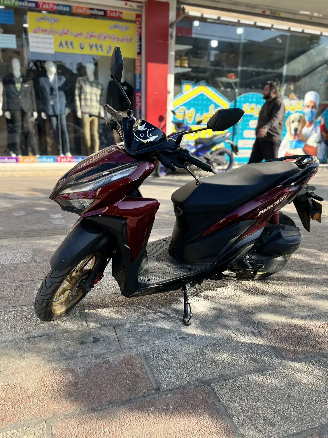 کلیک مدل ۴۰۲|موتورسیکلت|اندیشه, اندیشه فاز ۱|دیوار