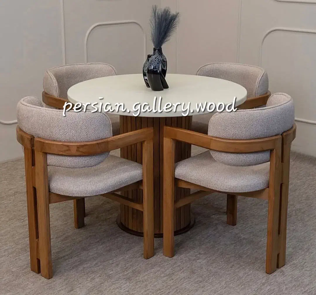 کارملا میز ناهار خوری و صندلی مینیمال ماهور|میز و صندلی غذاخوری|تهران, باغ فیض|دیوار