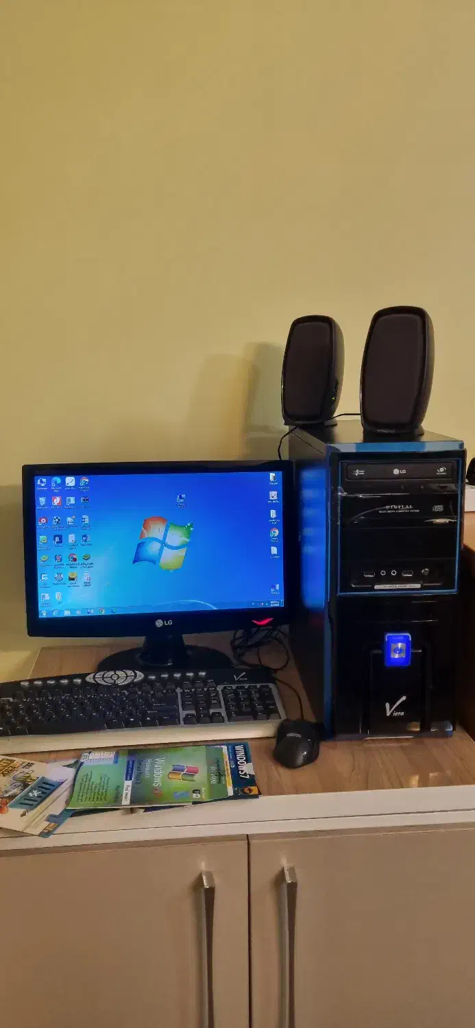 کامپیوتر pc رو میزی|رایانه رومیزی|اراک, |دیوار