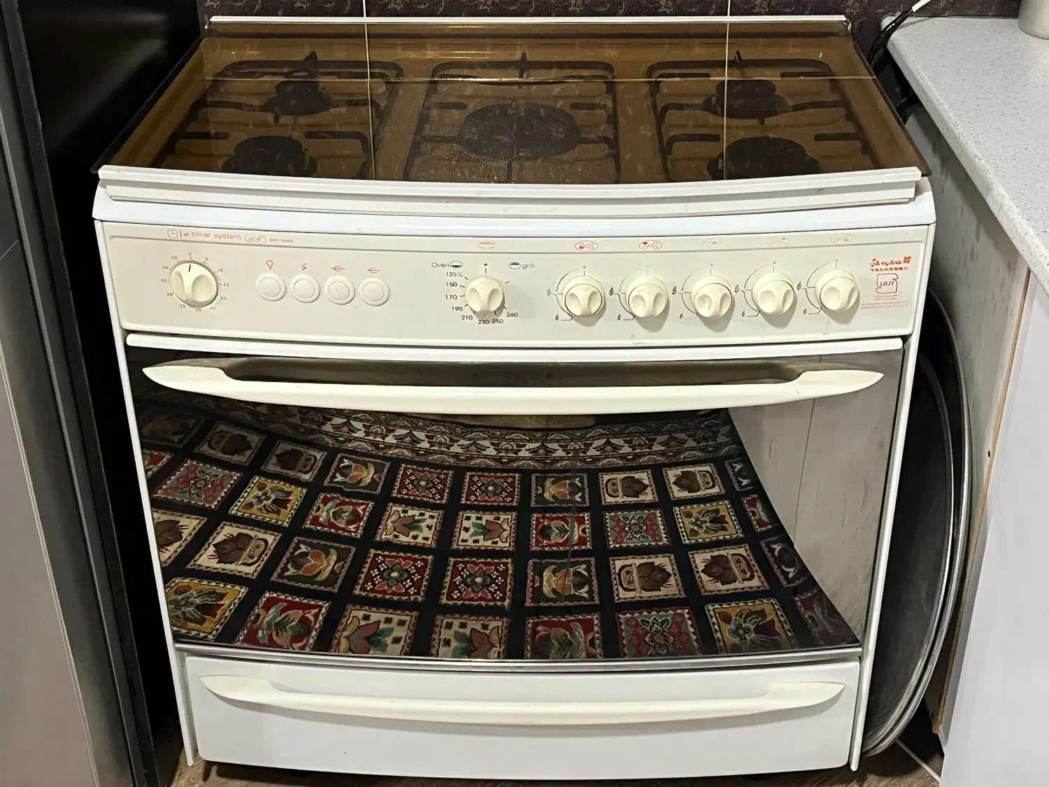 اجاق گاز فر دار|اجاق گاز و لوازم برقی پخت‌وپز|شهریار, رزکان|دیوار