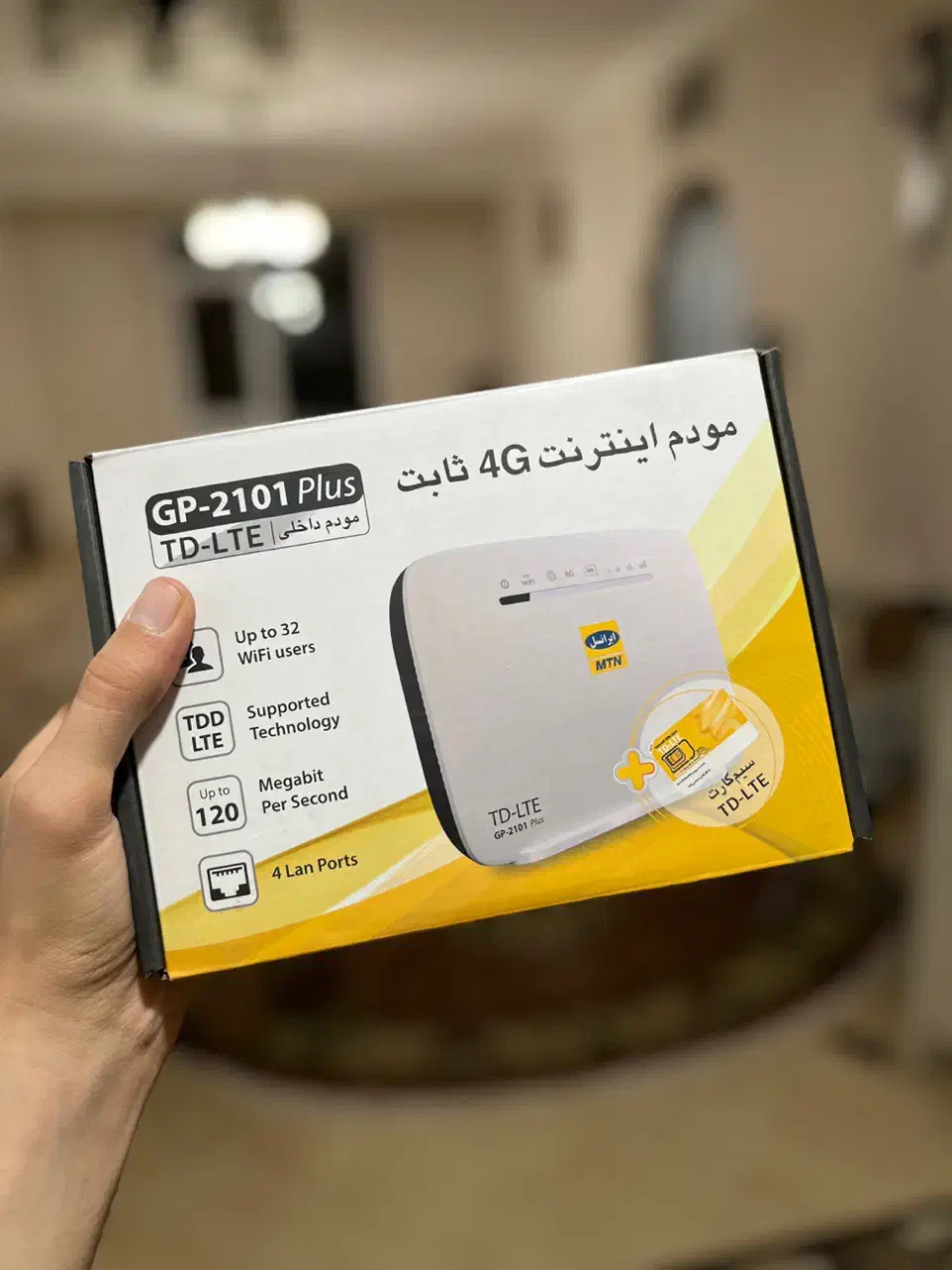 مودم ایرانسل TDLTE GP-2101|مودم و تجهیزات شبکه|تهران, شهرآرا|دیوار