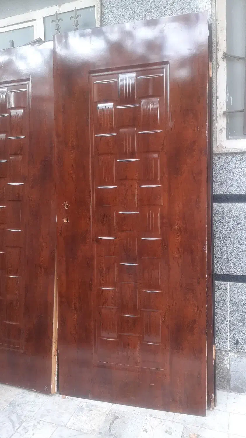 دو عدد در چوبی|مصالح و تجهیزات ساختمان|قرچک, شهرک طلائیه|دیوار