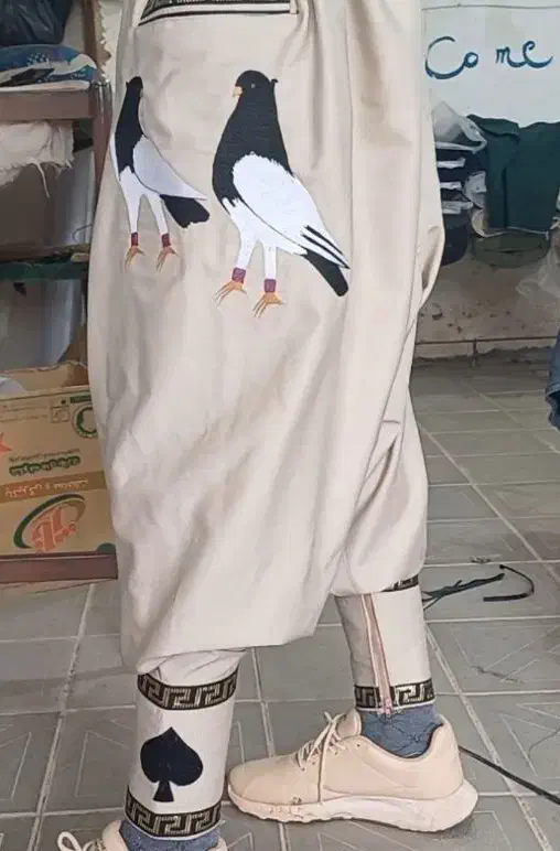 شلوار کردی شیرازی دوز|لباس|کرمان, |دیوار