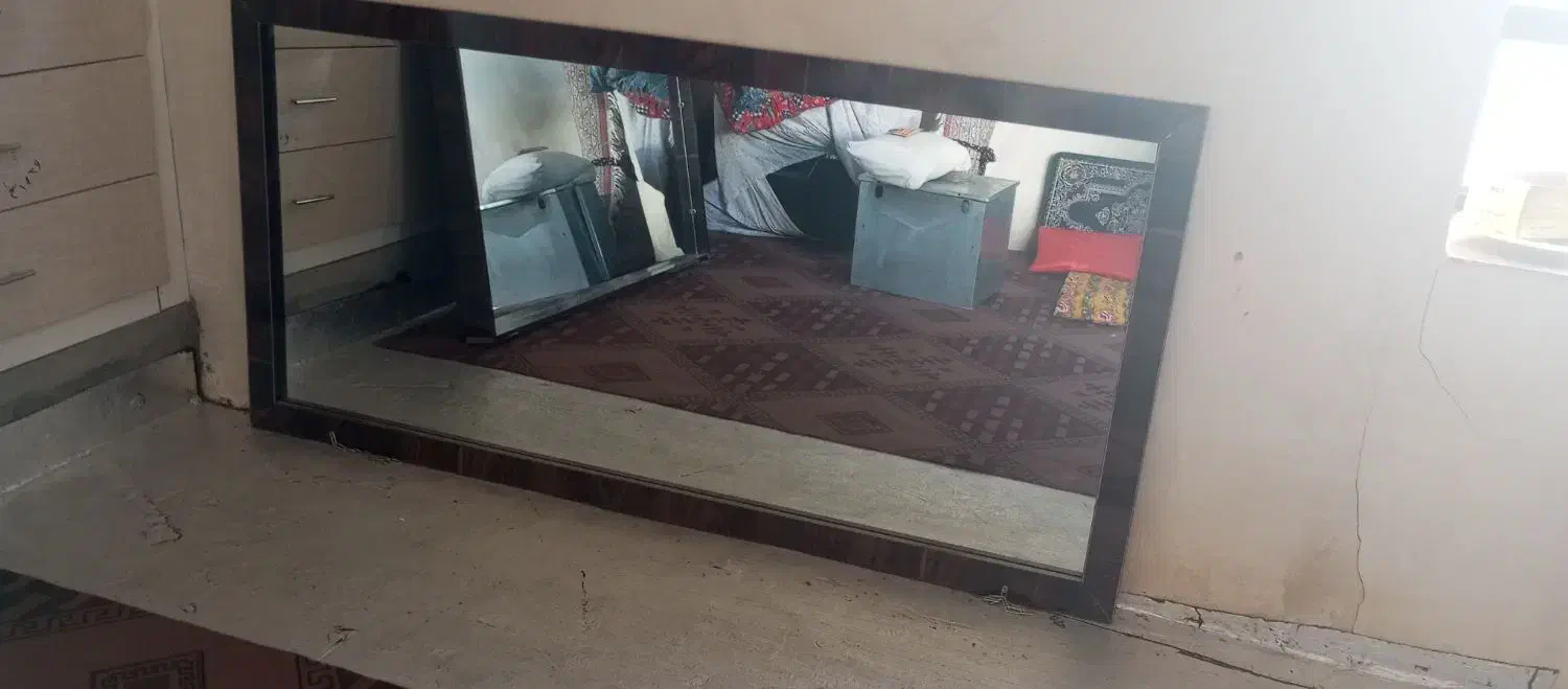 دو عدد آیینه بزرگ مناسب آرایشگاه و همچی|آینه|تکاب, |دیوار