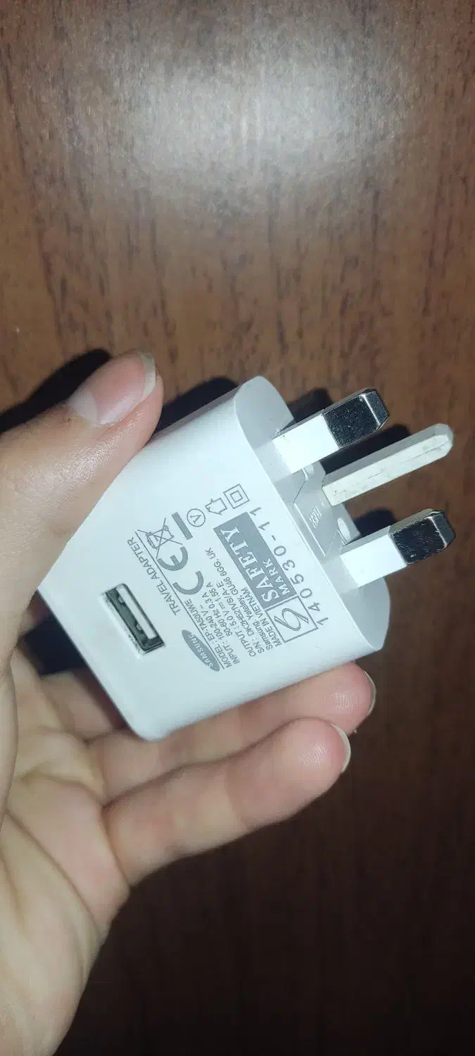 شارژر سامسونگ 15 وات سه شاخه|لوازم جانبی موبایل و تبلت|طبس, |دیوار