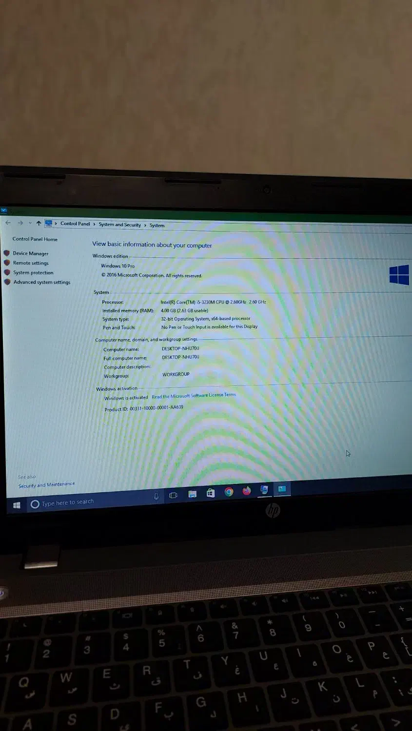 لپتاپ Hp pro book 4540s|رایانه همراه|تهران, شهران شمالی|دیوار