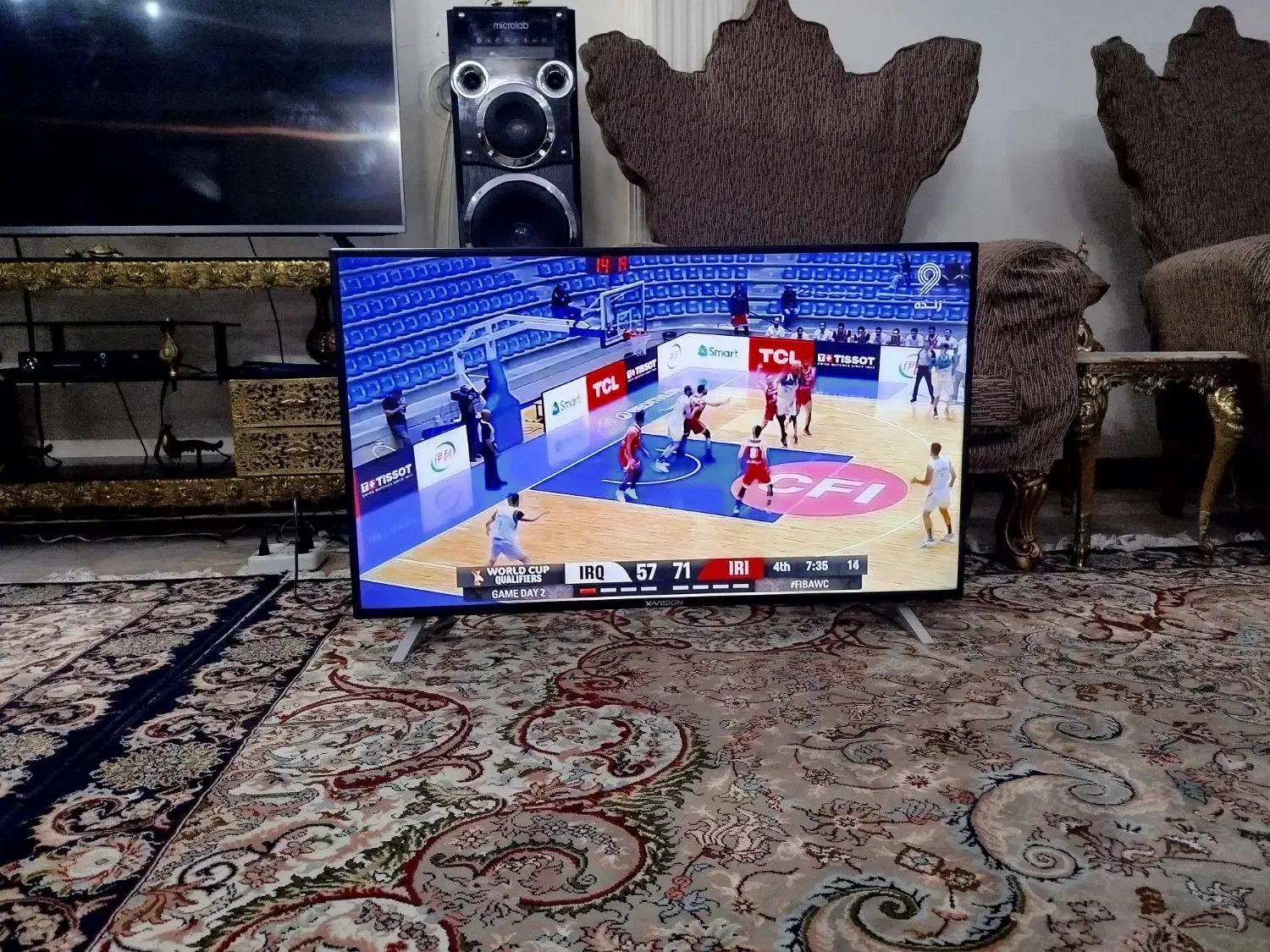 ال ای دی 43 اینچ ایکس ویژن فول اچ دی مناسب جهیزیه|تلویزیون و پروژکتور|مشهد, امام خمینی|دیوار