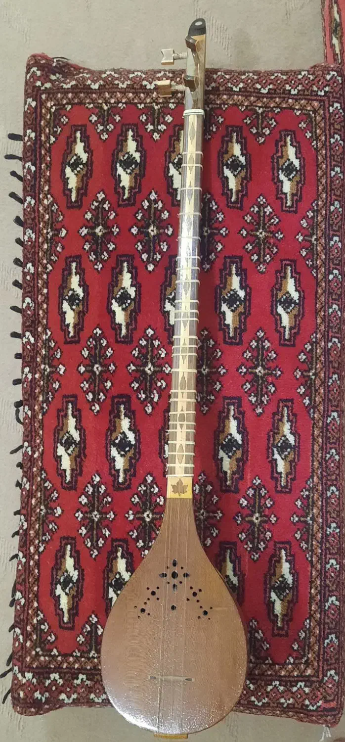 ساز سه تار کاسه بزرگ|سازهای سنتی|دزفول, |دیوار