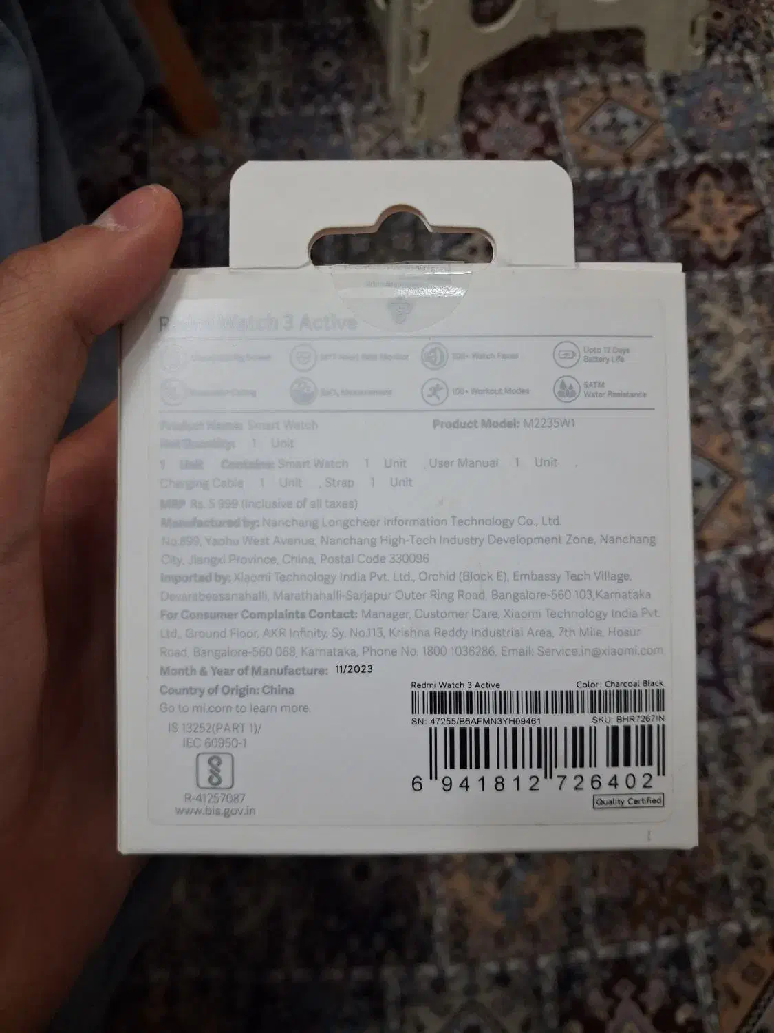 ساعت هوشمند شیاومی redmi watch 3|ساعت|قم, چهار مردان|دیوار