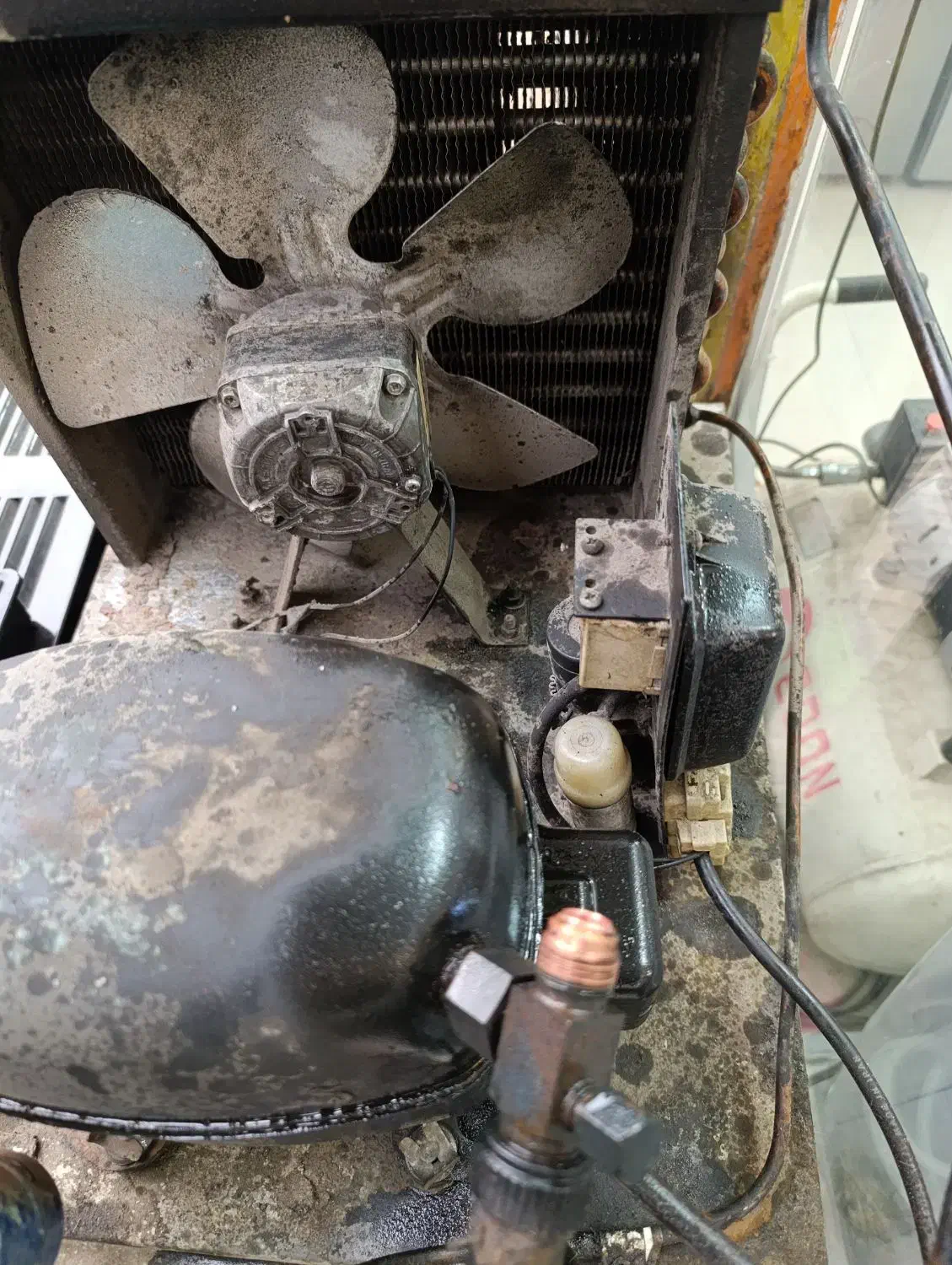 موتور فریز مغازه|یخچال و فریزر|کرج, کوی امامیه|دیوار