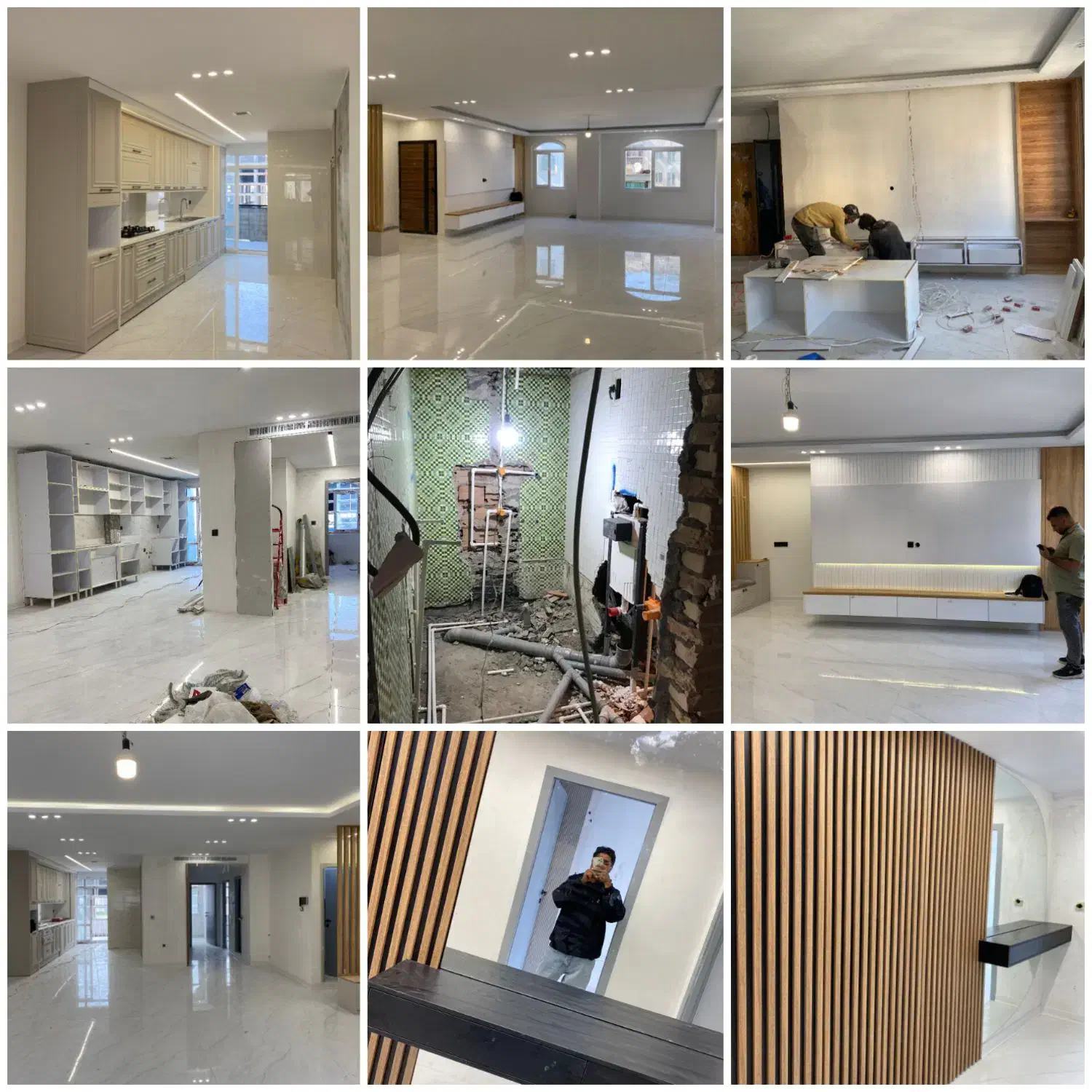 تعمیرات بازسازی ساختمان پیمانکاری کاشی بنایی تخریب|خدمات پیشه و مهارت|تهران, پونک|دیوار