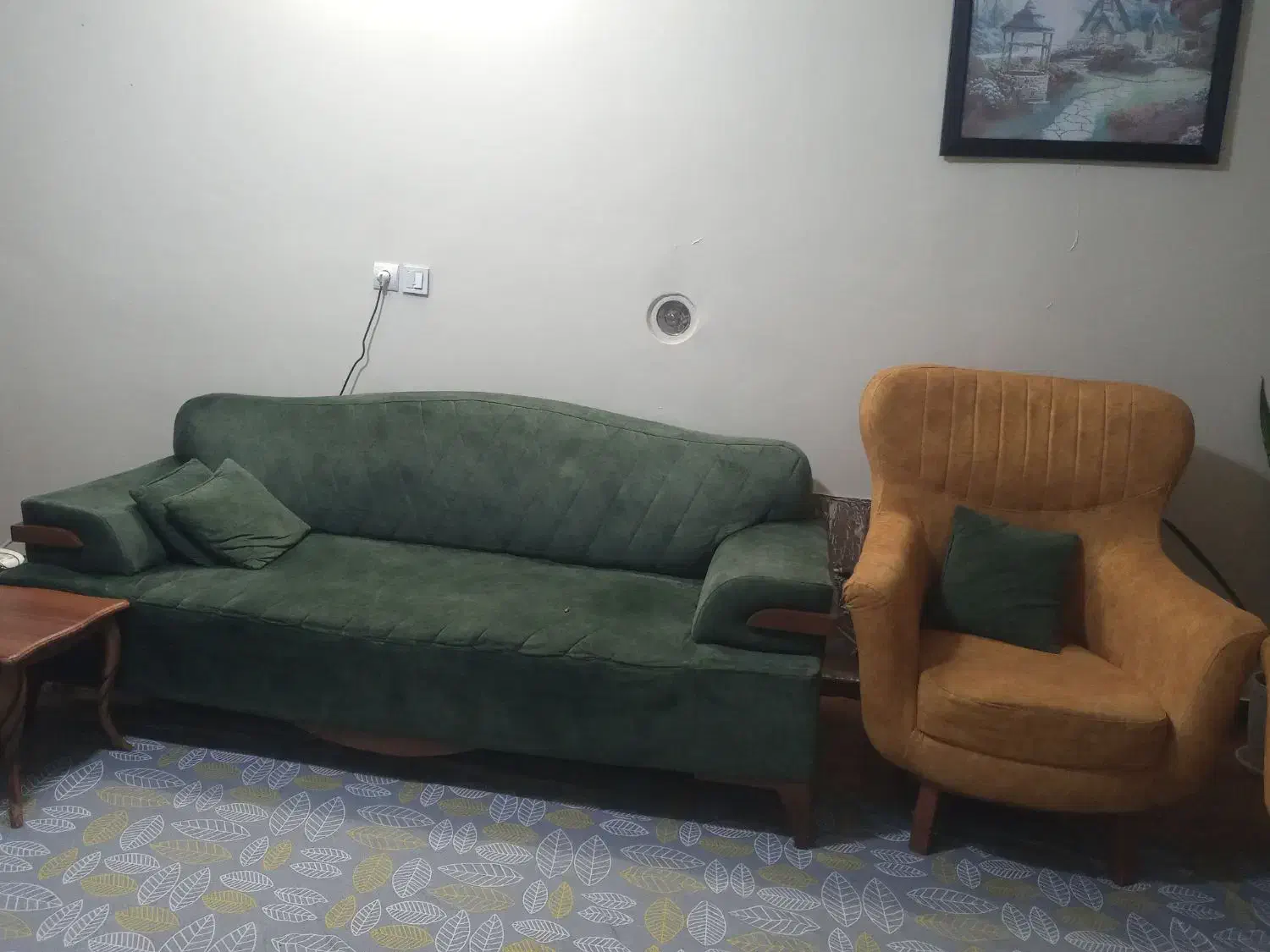 مبل ۷نفره برا باغ|مبلمان خانگی و میز عسلی|فولادشهر, A6|دیوار