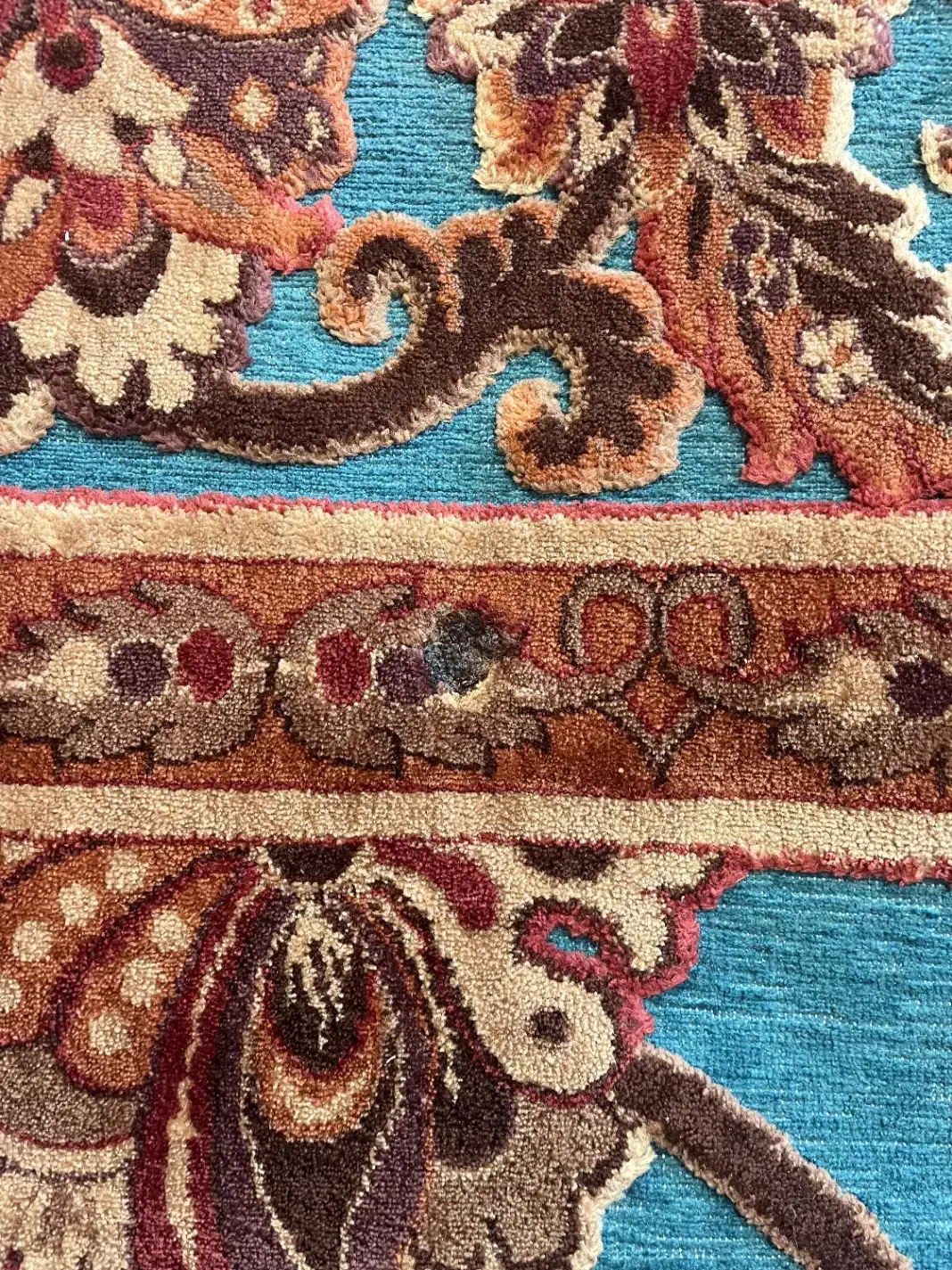 فرش ۹ متری گل برجسته|فرش|آمل, |دیوار