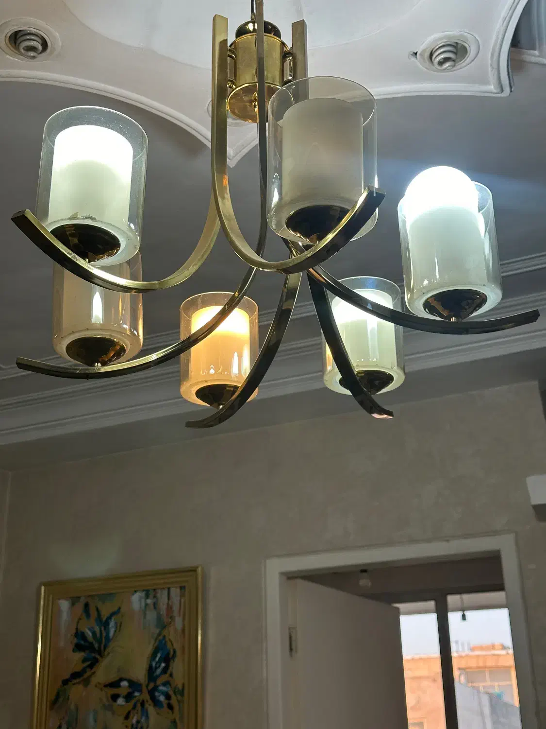 لوستر|لوستر و چراغ آویز|کرج, بنیاد|دیوار