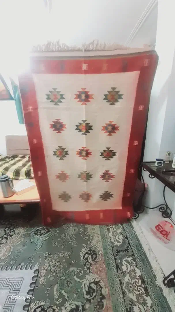 یک تخته گلیم دست بافت ا|گلیم، جاجیم، گبه|صدرا-فارس, فاز ۱|دیوار