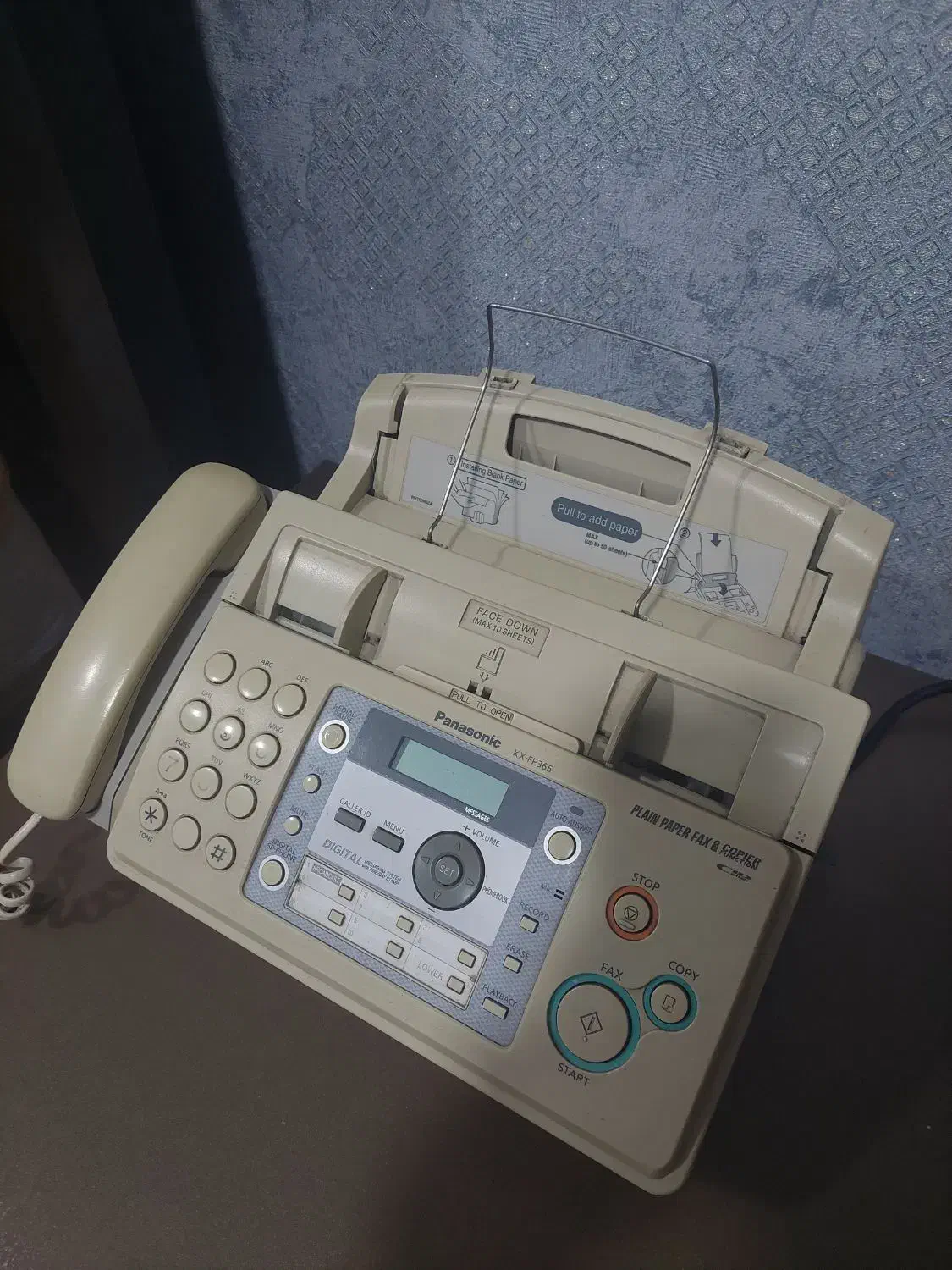 تلفن و فکس پاناسونیک|پرینتر، اسکنر، کپی، فکس|رشت, نامجو|دیوار