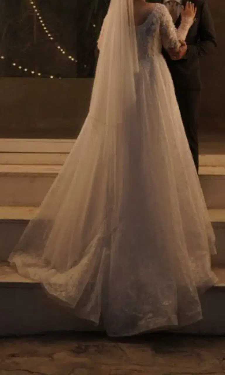 لباس عروس دانتل فرانسوی|لباس|قرچک, زیبا شهر|دیوار