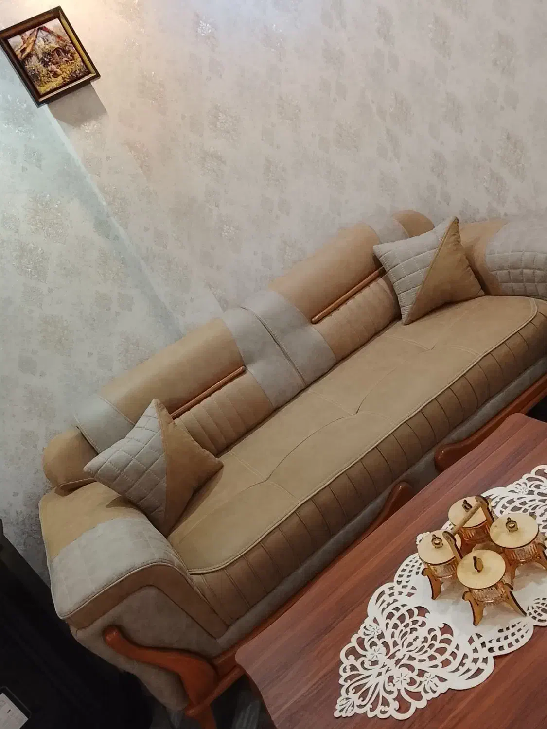 مبل 9نفره|مبلمان خانگی و میز عسلی|خوی, |دیوار