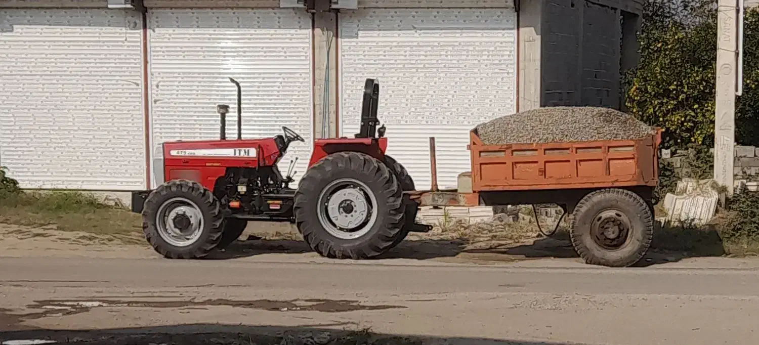 حمل شن و ماسه و مصالح با تراکتور بابلکنار|خدمات حمل و نقل|مرزیکلا, |دیوار