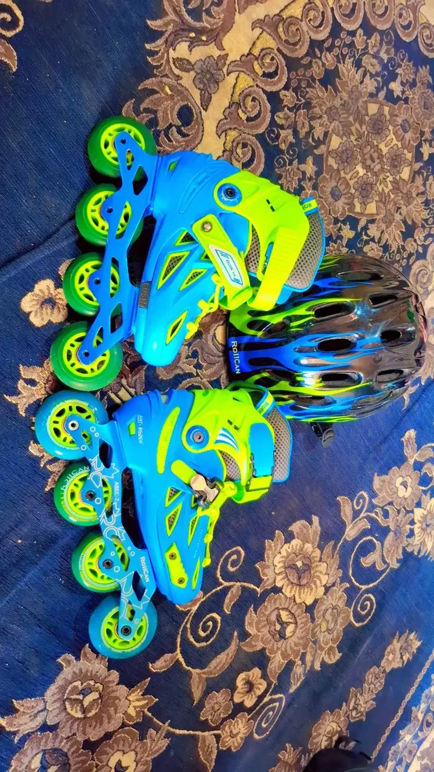 دوجفت کفش اسکیت در حد نو|دوچرخه، اسکیت، اسکوتر|بیرجند, |دیوار