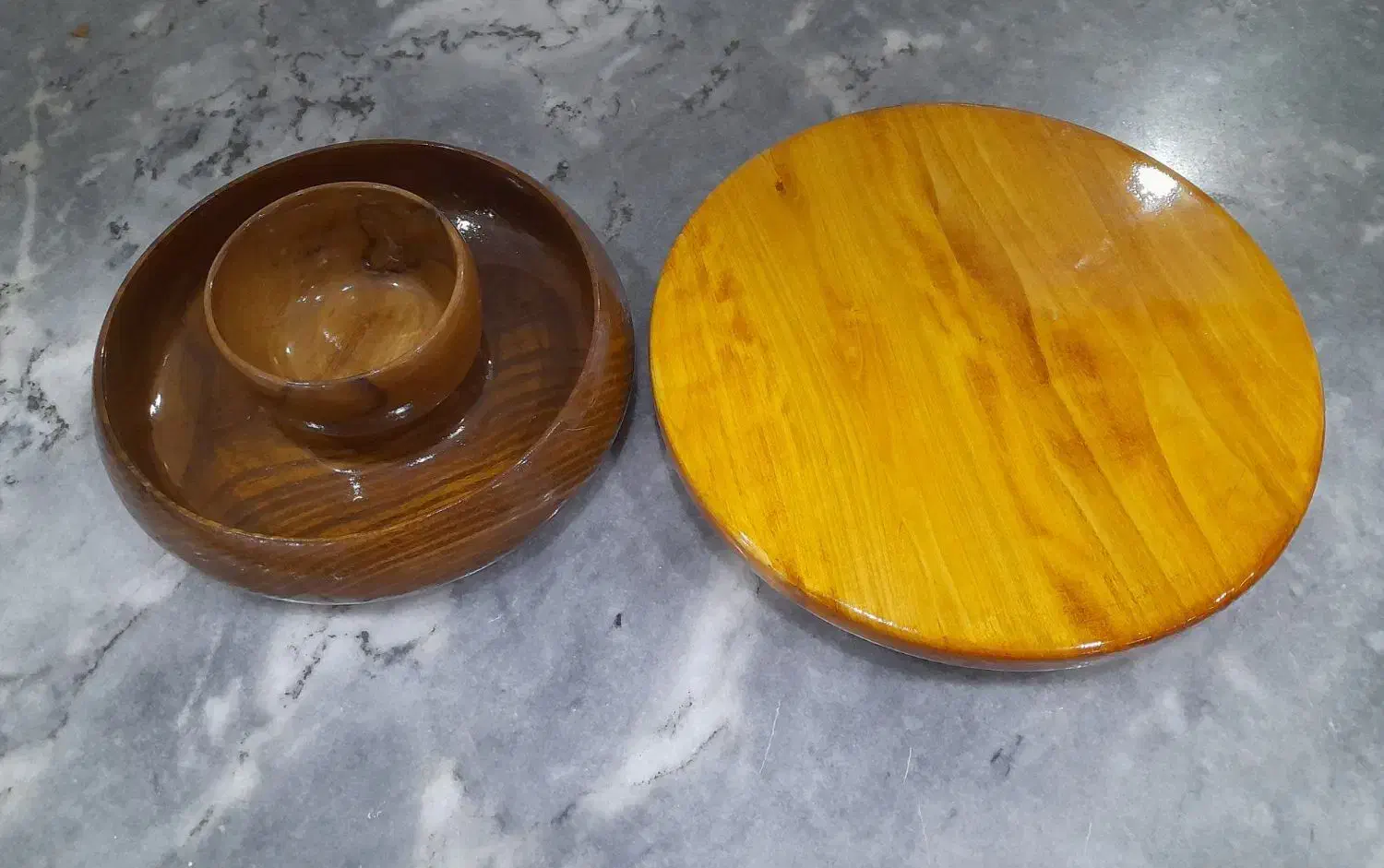 ظروف چوبی|ظروف سرو و پذیرایی|کاشمر, |دیوار