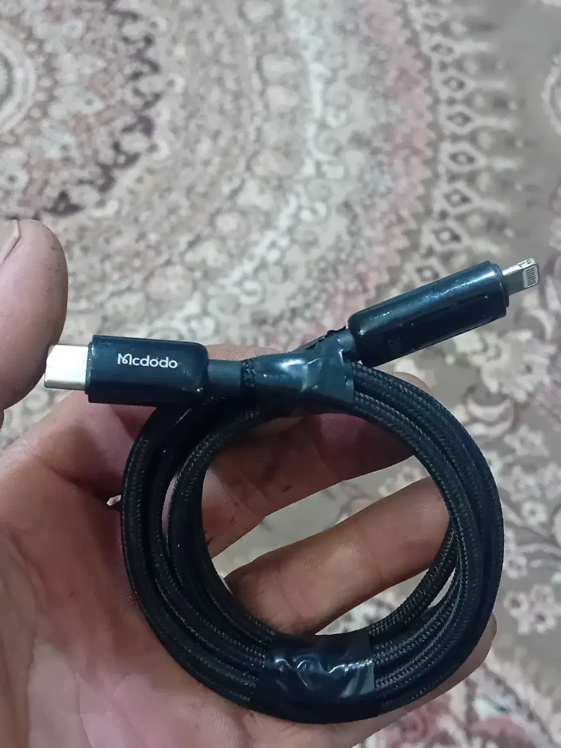 کابل شارژ گوشی آیفن اپل|لوازم جانبی موبایل و تبلت|قم, قلعه کامکار|دیوار