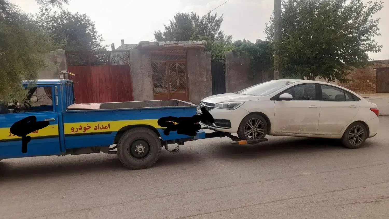 یدک کش نیسان امداد خودرو جرثقیل شبانه روزی ۲۴ ساعت|خدمات حمل و نقل|نورآباد, |دیوار