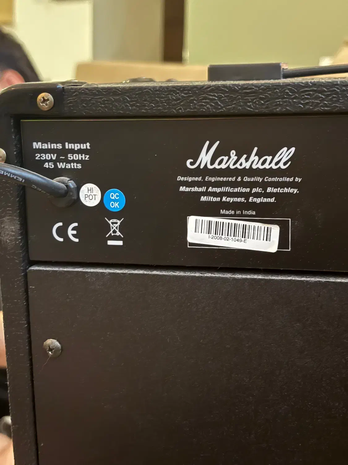 آمپلی فایر مارشال mg15dfx|گیتار، بیس، امپلیفایر|شاهینشهر, شهرک هشت بهشت|دیوار