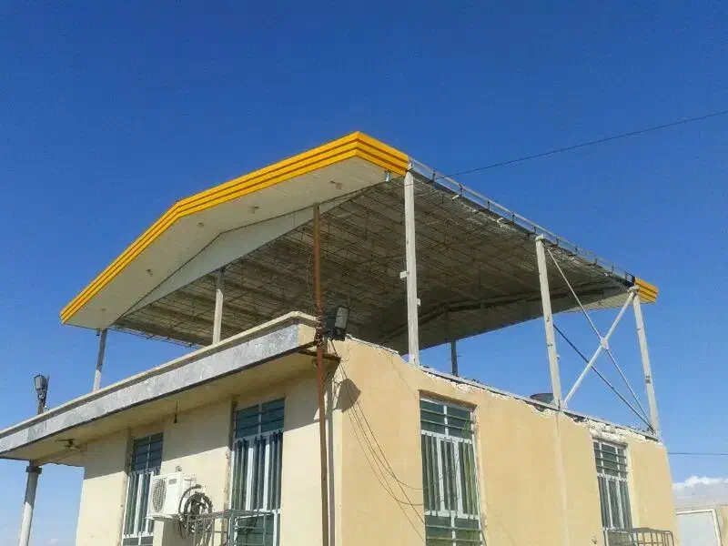 نصب سقف شیروانی ( شمالی ) با مصالح درجه یک|خدمات پیشه و مهارت|دره شهر, |دیوار