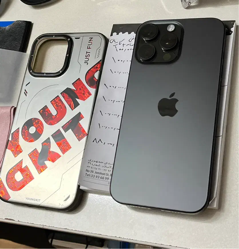 iphone 16 pro max 256 با ریجستری|موبایل|خرمآباد, |دیوار