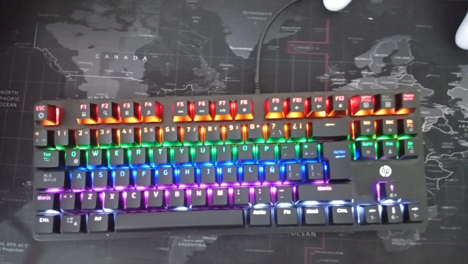 کیبورد گیمینگ gk200 hp|قطعات و لوازم جانبی رایانه|بندر کنگان, |دیوار