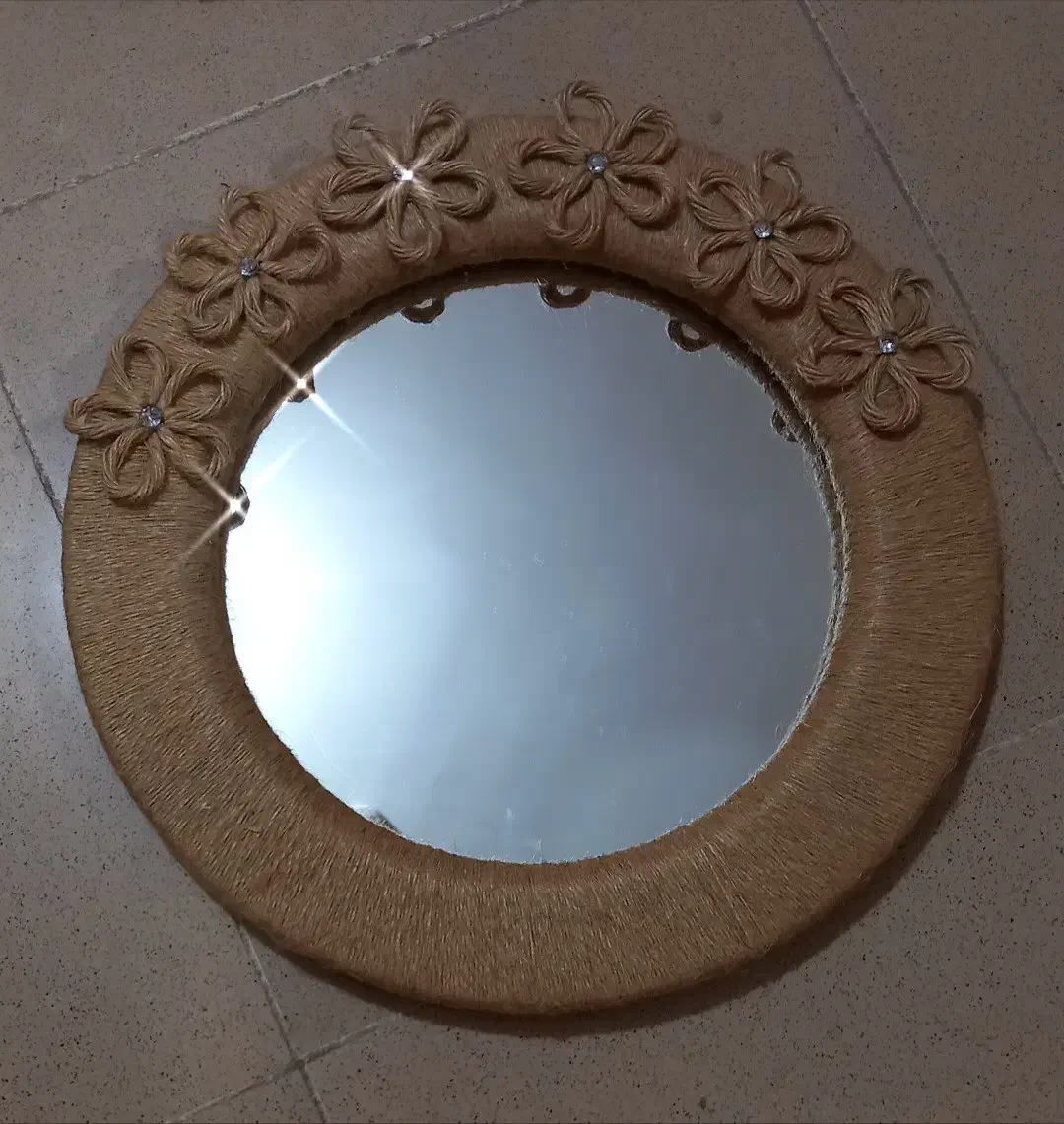 آینه کنفی.|آینه|اراک, |دیوار