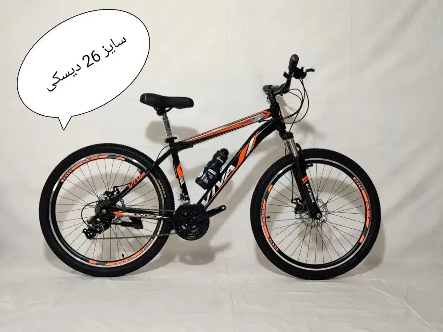 دوچرخه سایز 26 کمکدار،ترمز دیسک،صفر|دوچرخه، اسکیت، اسکوتر|مشهد, شهید معقول|دیوار