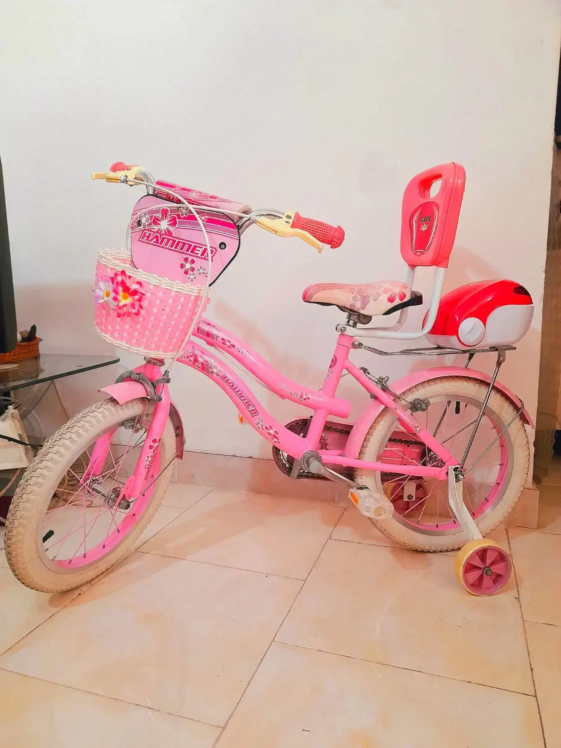 دوچرخه ۱۶ دخترانه HAMMER نونو|دوچرخه، اسکیت، اسکوتر|پرند, فاز ۵|دیوار