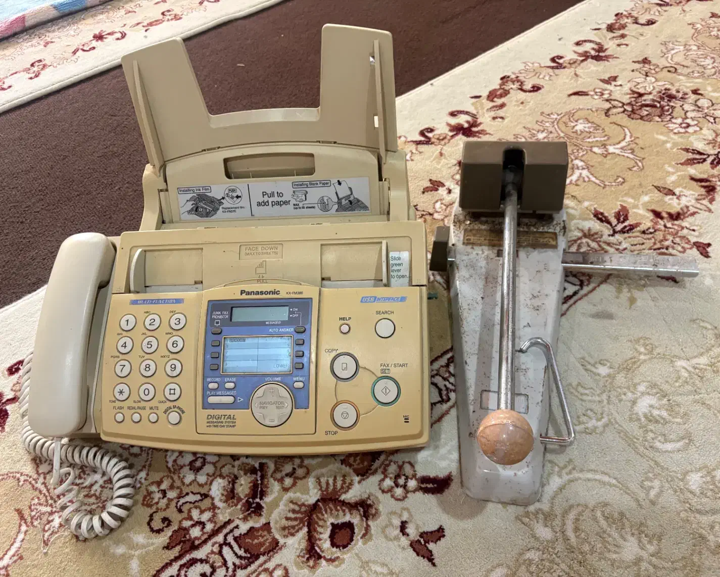 دستگاه فکس پاناسونیک|پرینتر، اسکنر، کپی، فکس|بندر انزلی, کارآموزی|دیوار