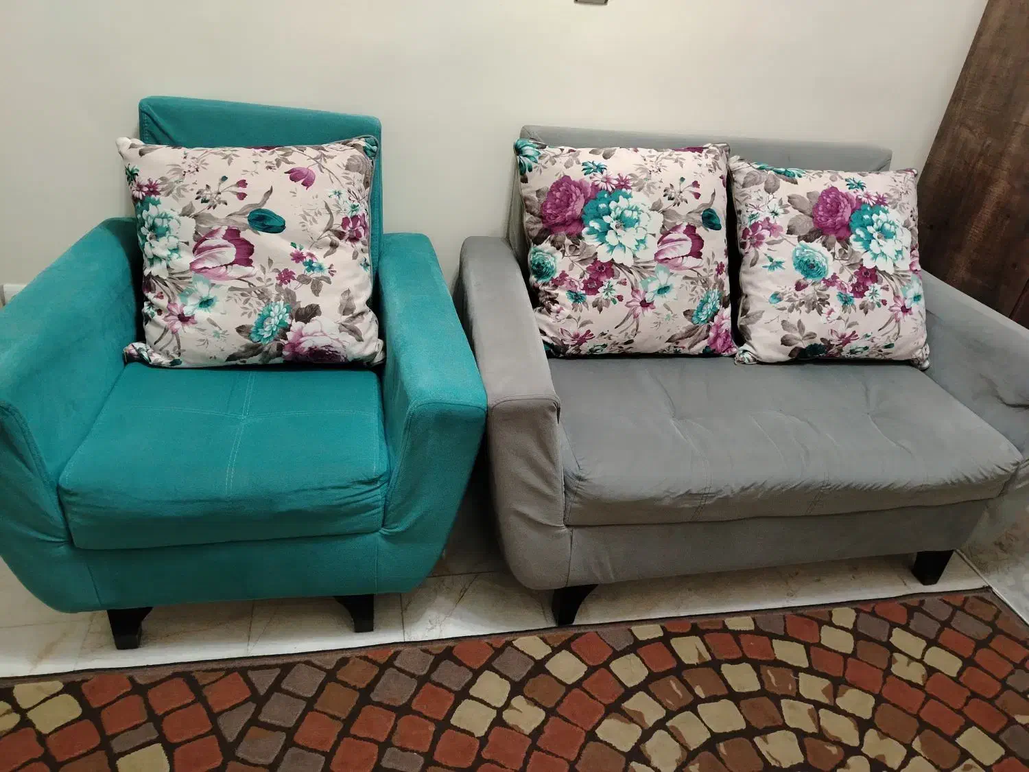 مبل راحتی نیم ست|مبلمان خانگی و میز عسلی|تهران, سعادتآباد|دیوار