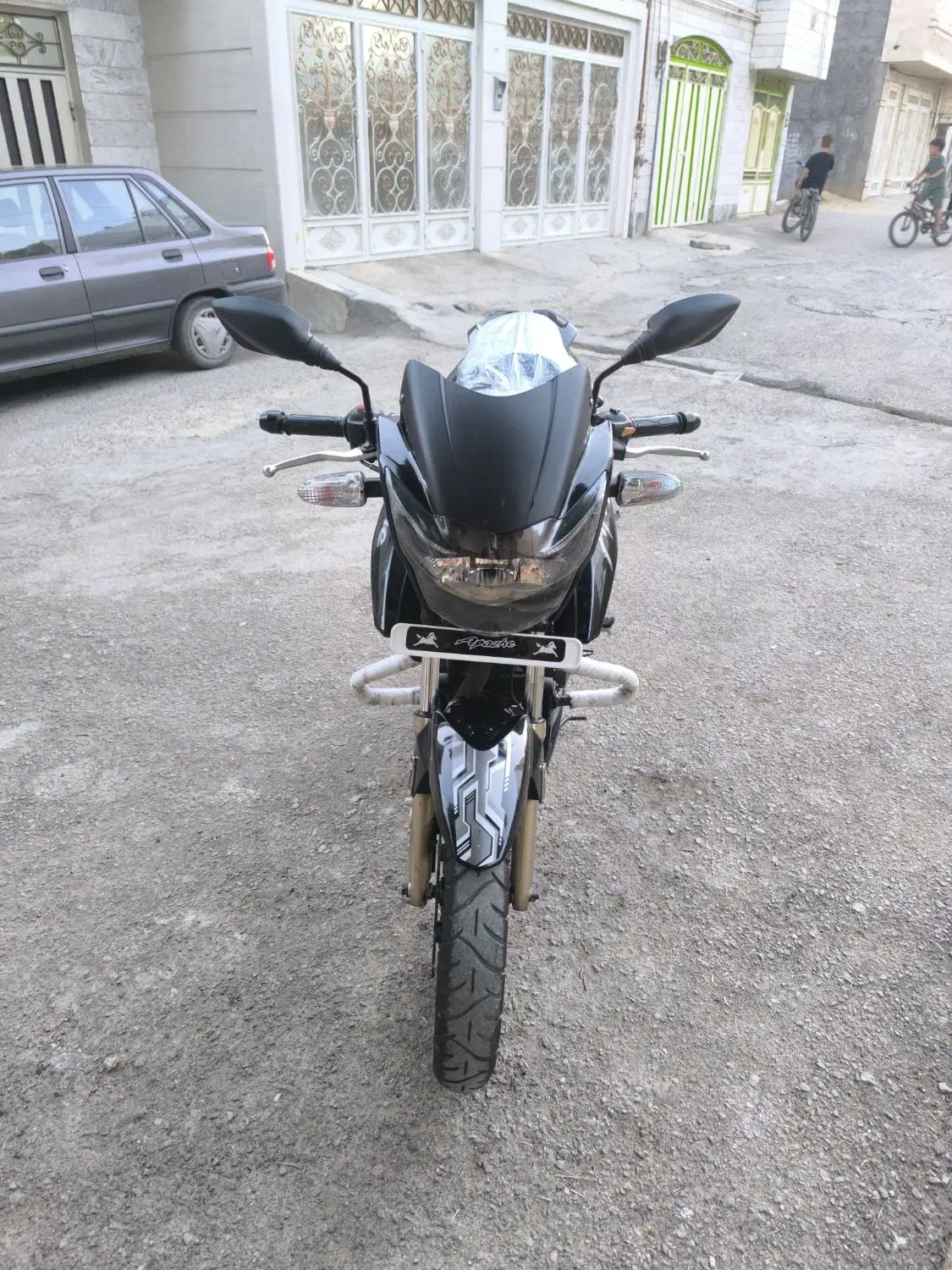 موتور آپاچی ۱۸۰ مدل ۹۵ مزایده|موتورسیکلت|بروجرد, |دیوار