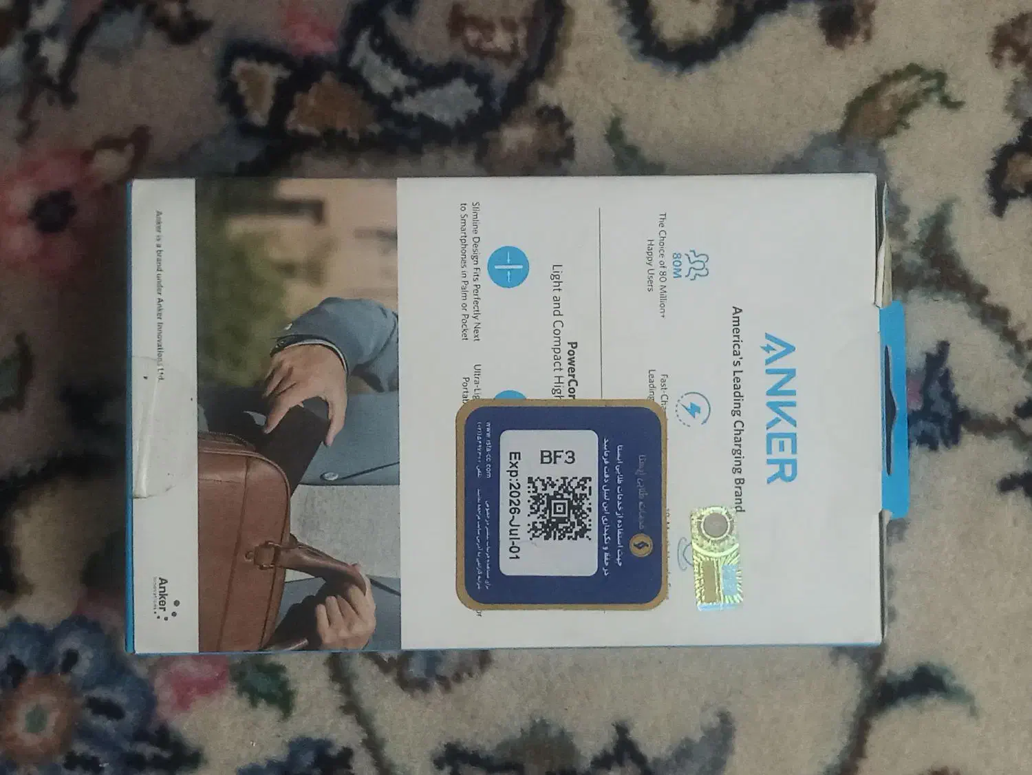 پاوربانک ۱۰۰۰۰ انکر مدل A1229 با گارانتی ایستا|لوازم جانبی موبایل و تبلت|تهران, خواجه نصیر طوسی|دیوار