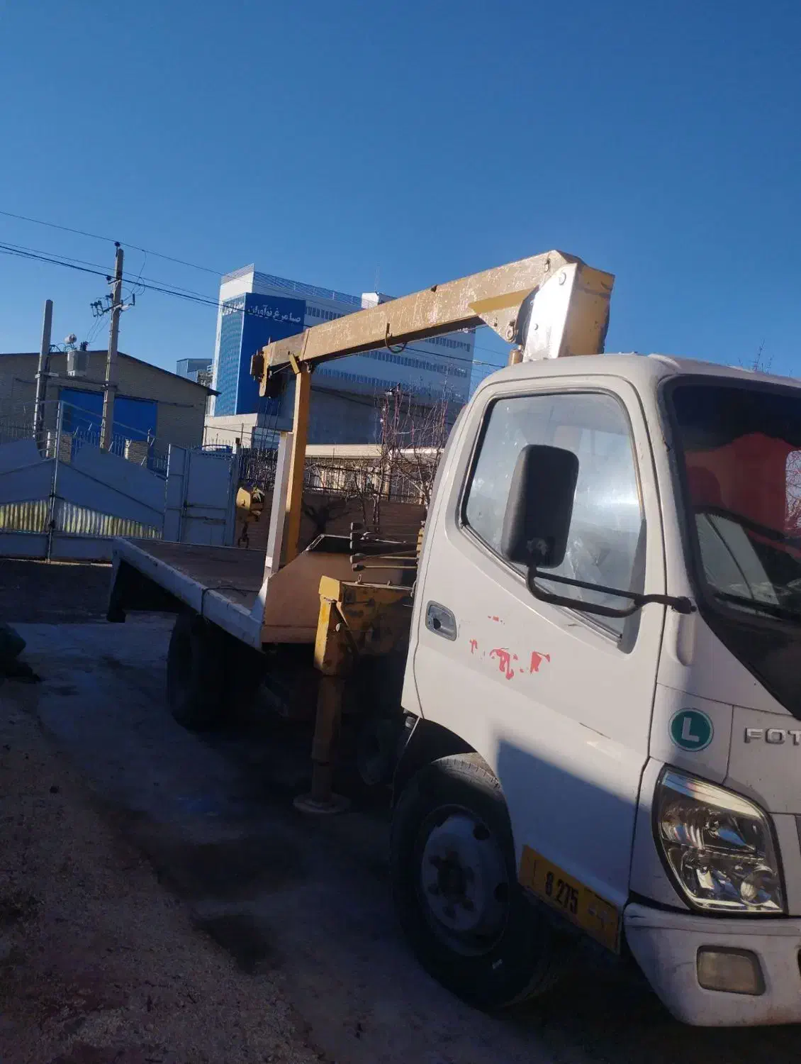 فوتون جرثقیل 6تنی|خودرو سواری و وانت|زنجان, |دیوار