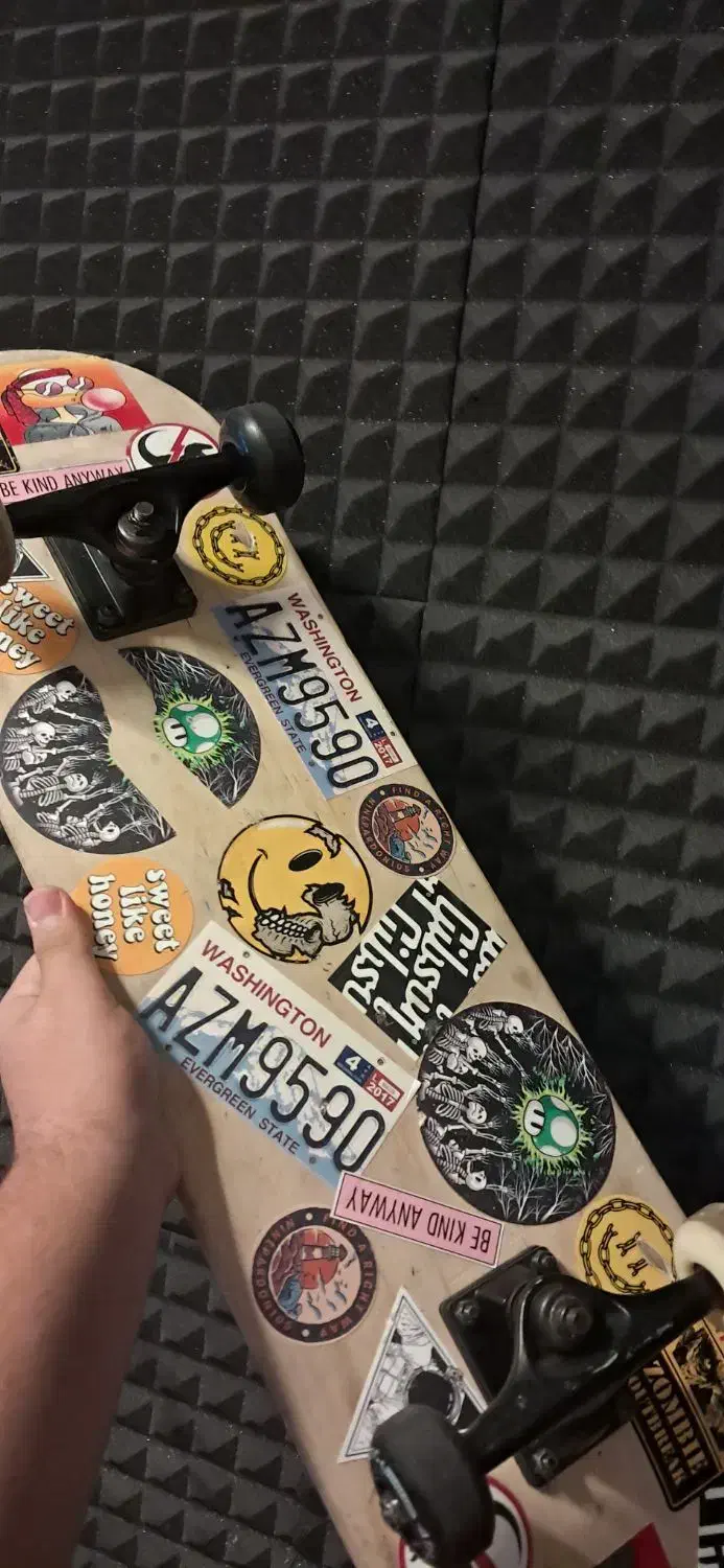 اسکیت برد کاستوم|دوچرخه، اسکیت، اسکوتر|شیراز, فرهنگ شهر|دیوار