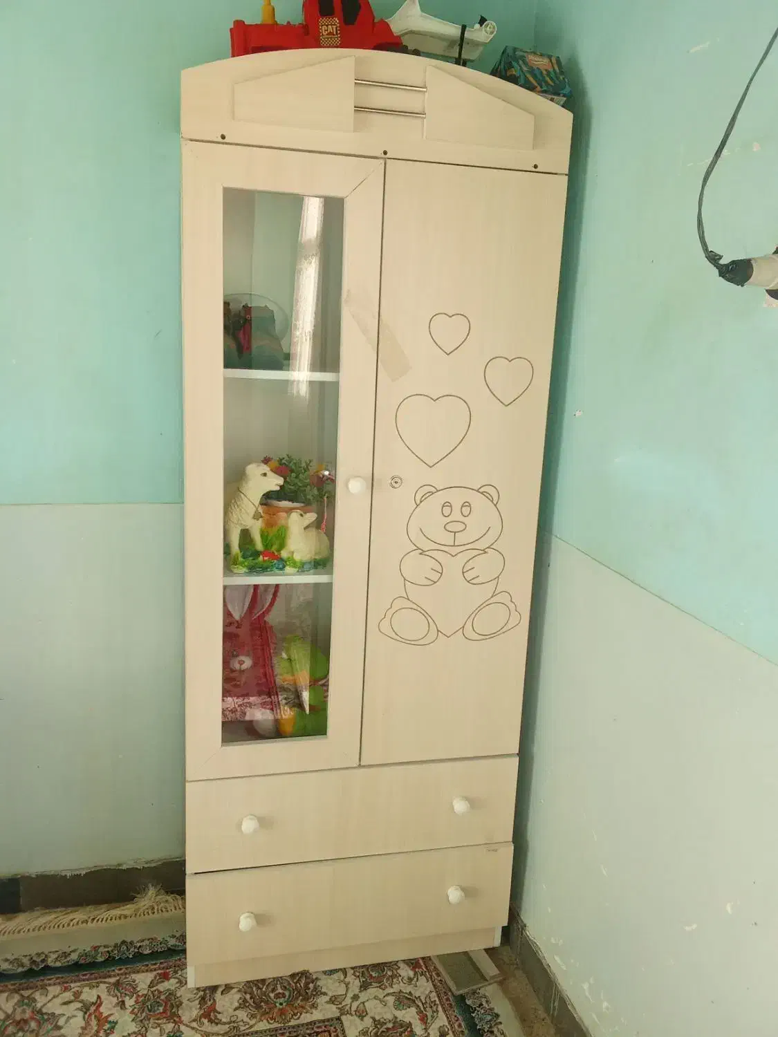 کمد کودک|جاکفشی، کمد، دراور|لردگان, |دیوار