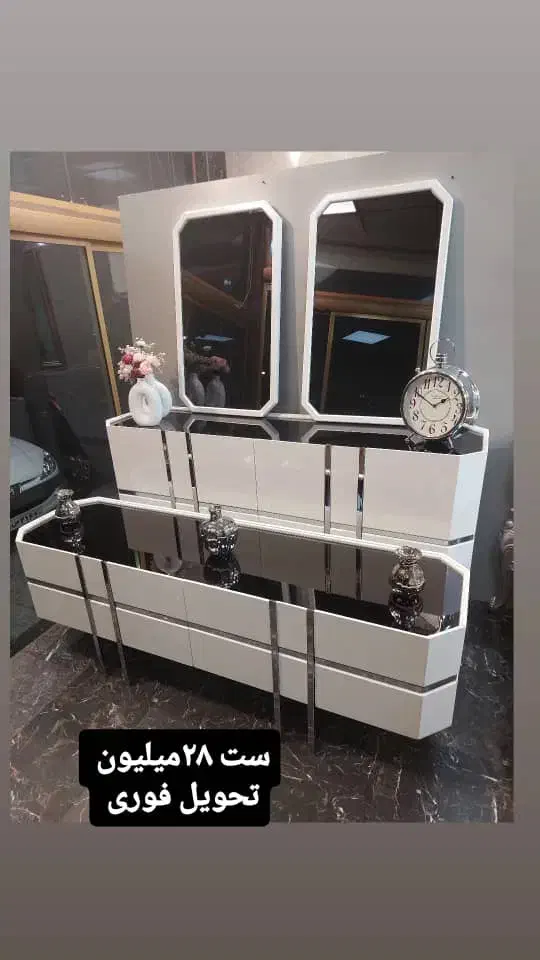 آیینه و کنسول نارسیس|بوفه، ویترین، کنسول|تهران, شهید رجایی|دیوار