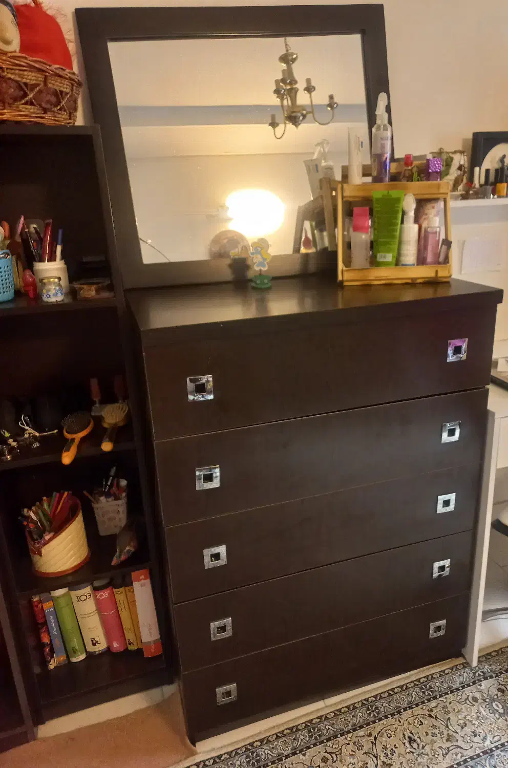 دراور چوبی و کتابخانه|کتابخانه، شلف، قفسه‌های دیواری|تهران, تهرانپارس شرقی|دیوار