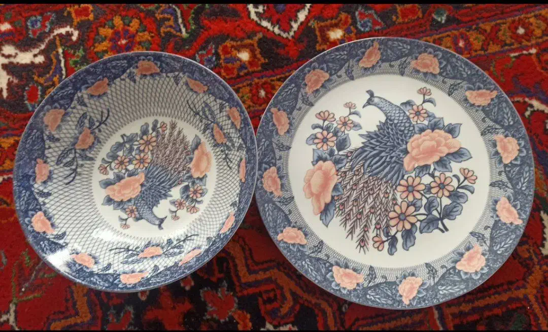 ظرف قاب وقدح طاووس|ظروف سرو و پذیرایی|مراغه, |دیوار