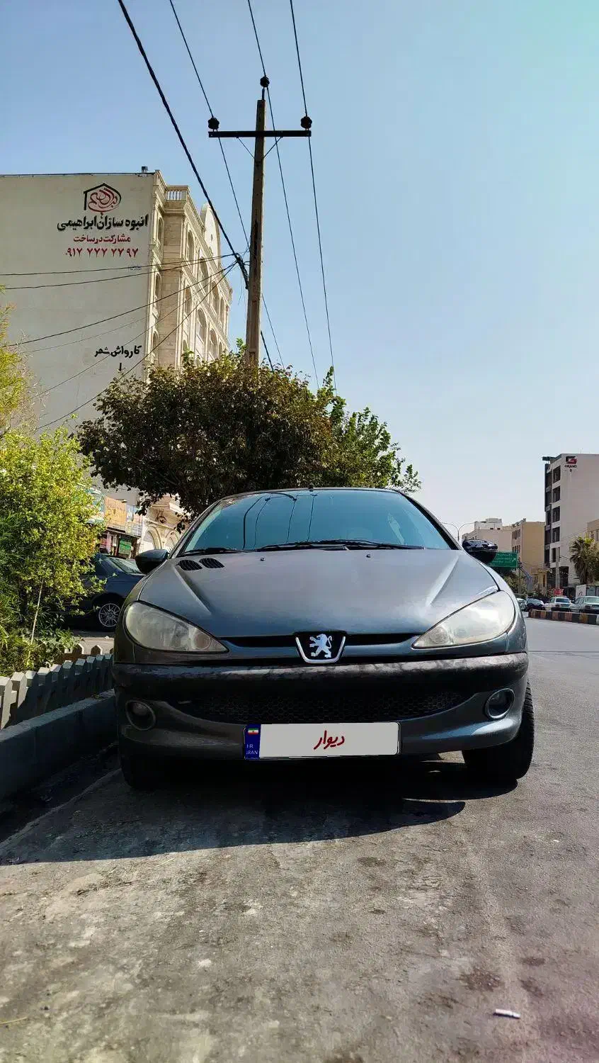 ۲۰۶ تیپ ۲ مدل ۸۶ دلفینی|خودرو سواری و وانت|شیراز, انجیر|دیوار