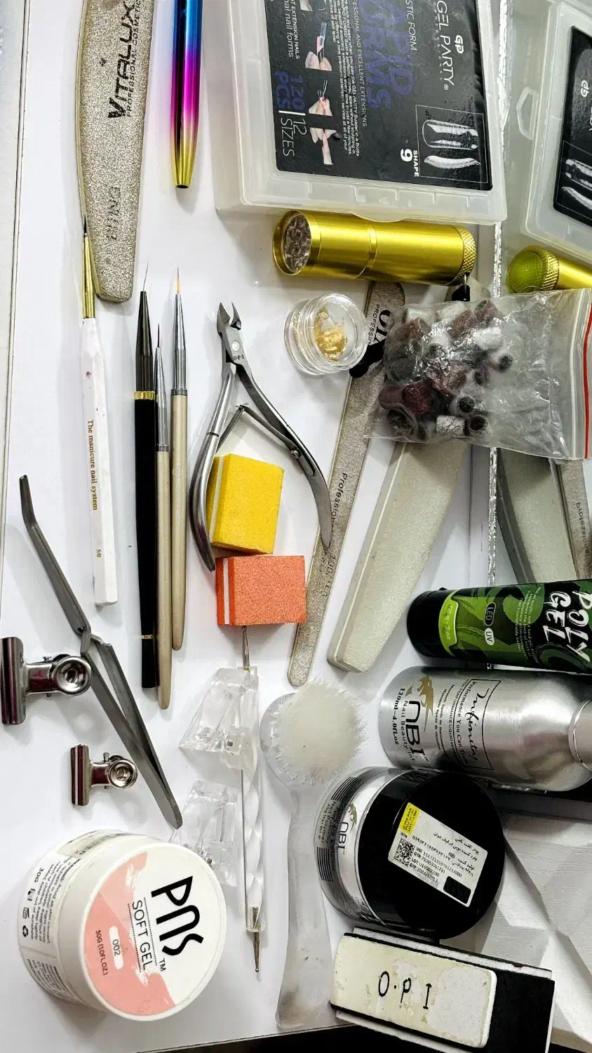 ست کامل وسایل ناخن کاری|آرایشگاه و سالن‌های زیبایی|گرگان, |دیوار