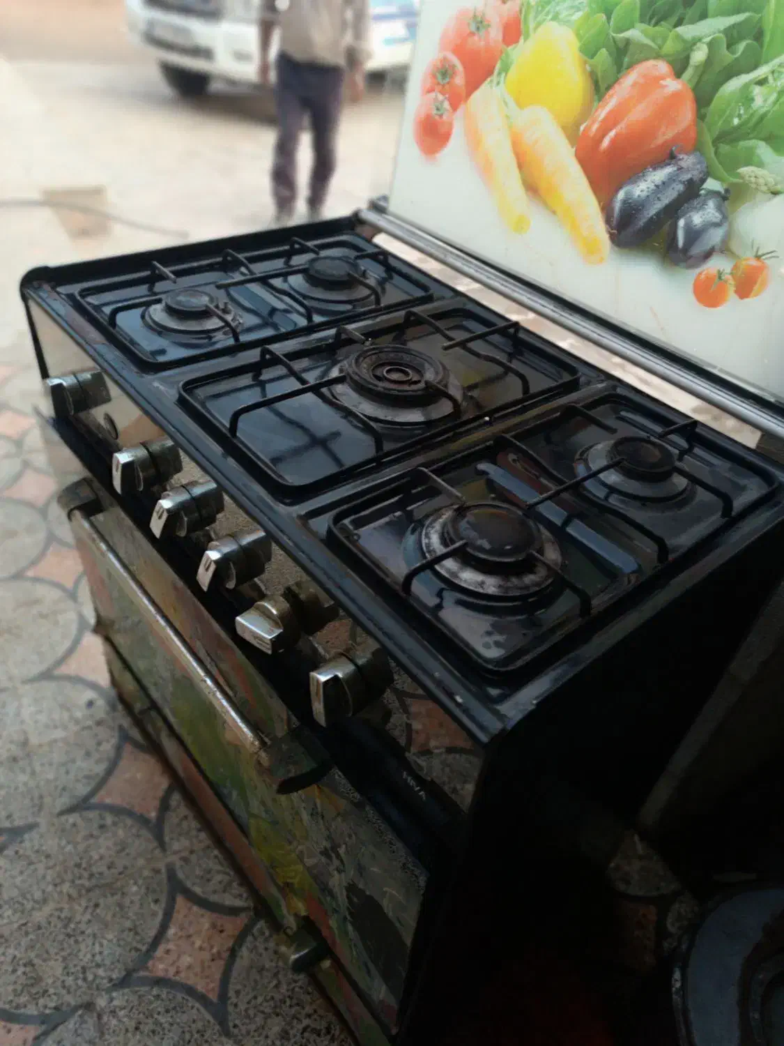 گاز طرح فر و یخچال|اجاق گاز و لوازم برقی پختوپز|کرخه, |دیوار