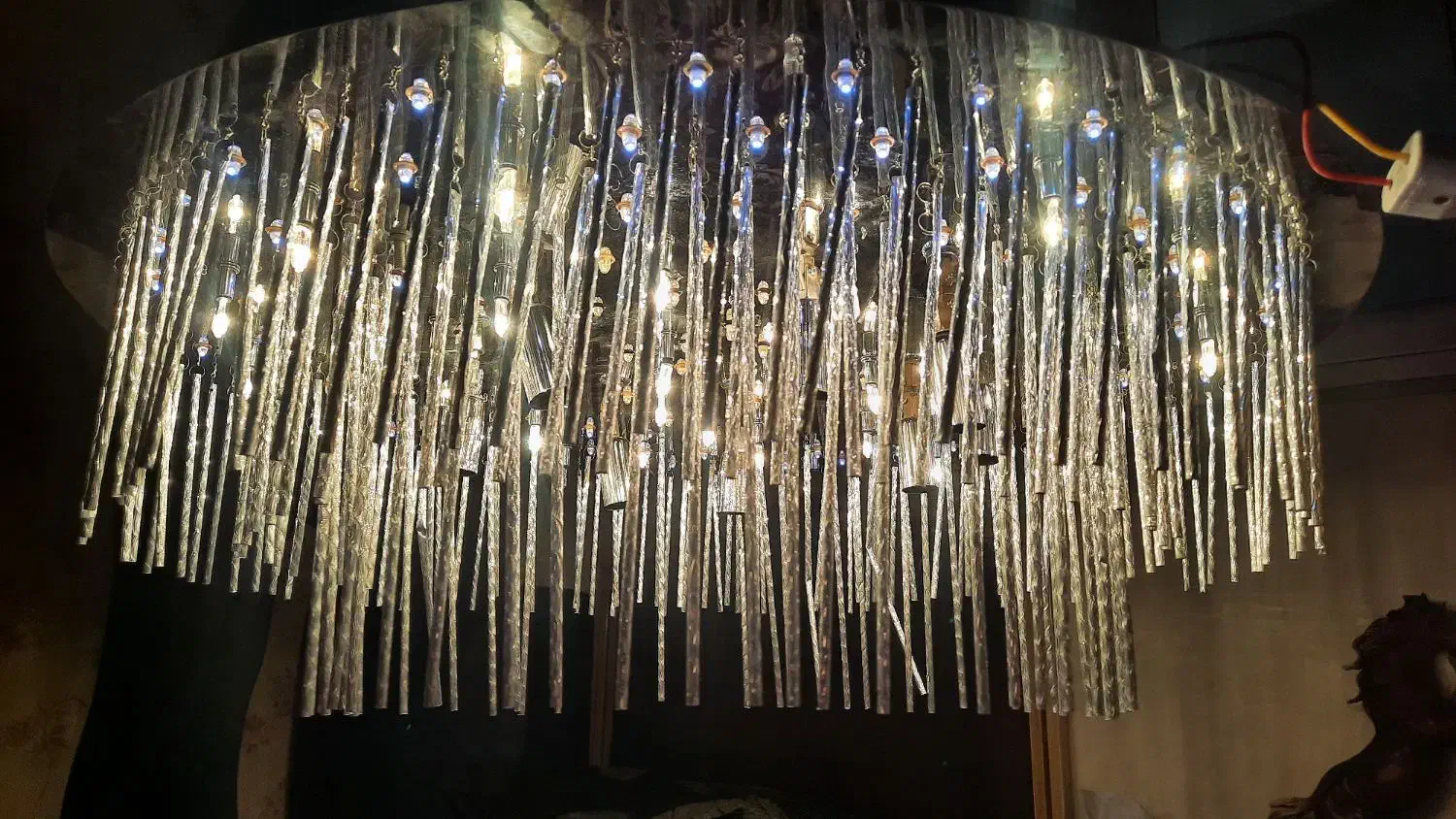 لوستر سقفی آینه ای|لوستر و چراغ آویز|تبریز, |دیوار