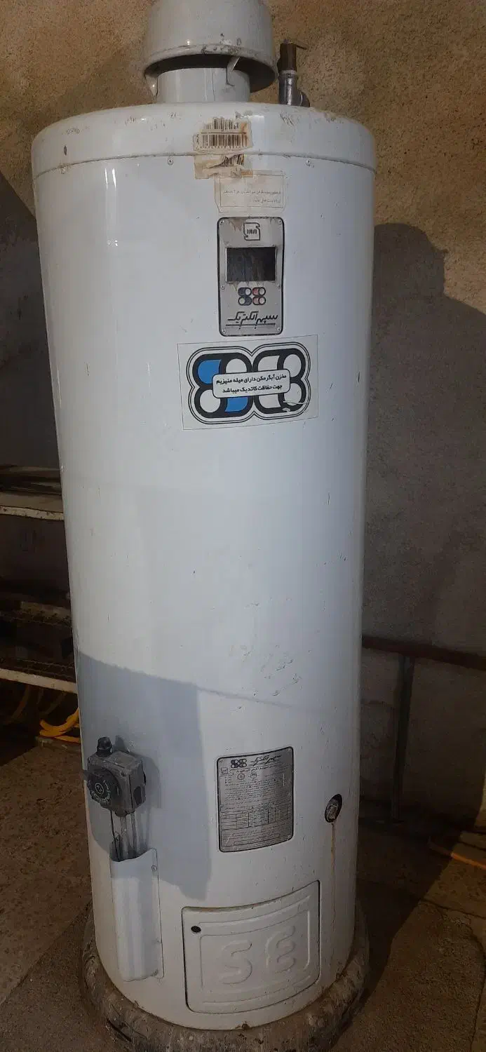 آبگرمکن گازی ۲۰۰ لیتری|آبگرمکن، پکیج، شوفاژ|اندیمشک, |دیوار